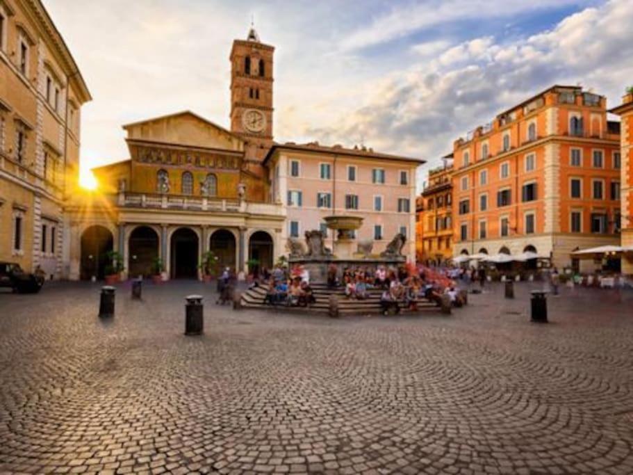 Trastevere Apartment House Holiday Roma Eksteriør bilde